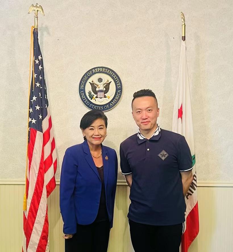 Meeting with U.S. Congresswoman